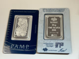 Pamp Suisse 20 Grams Lady Fortuna Silver Ingot 99.9% - GRAINMINT