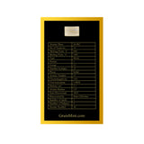 1 Gram Pure 99.9% Aluminium Metal Buffalo Ingot - GRAINMINT