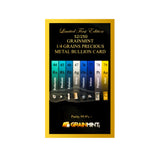 1/4 Grain Full Precious Metal Set, Ruthenium, Rhodium, Palladium, Silver, Iridium, Osmium, Platinum and Gold - GRAINMINT