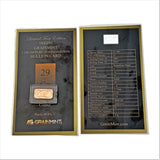 1 Gram Pure 99.9% Copper Metal Buffalo Ingot - GRAINMINT