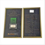 1 Gram Pure 99.9% Nickel Metal Buffalo Ingot - GRAINMINT