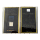 1/4, or 1/10th Gram Pure Palladium Metal Ingot in Grainmint Bullion card 99.9% - GRAINMINT