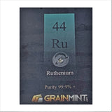 1/4, 1/2 or 1 Grain Pure Ruthenium Metal in GRAINMINT Bullion card 99.9% - GRAINMINT