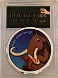 POCKET MUSEUM - Genuine Wooly Mammoth Hair 10,000 - 50,000 Years old Collection - GRAINMINT