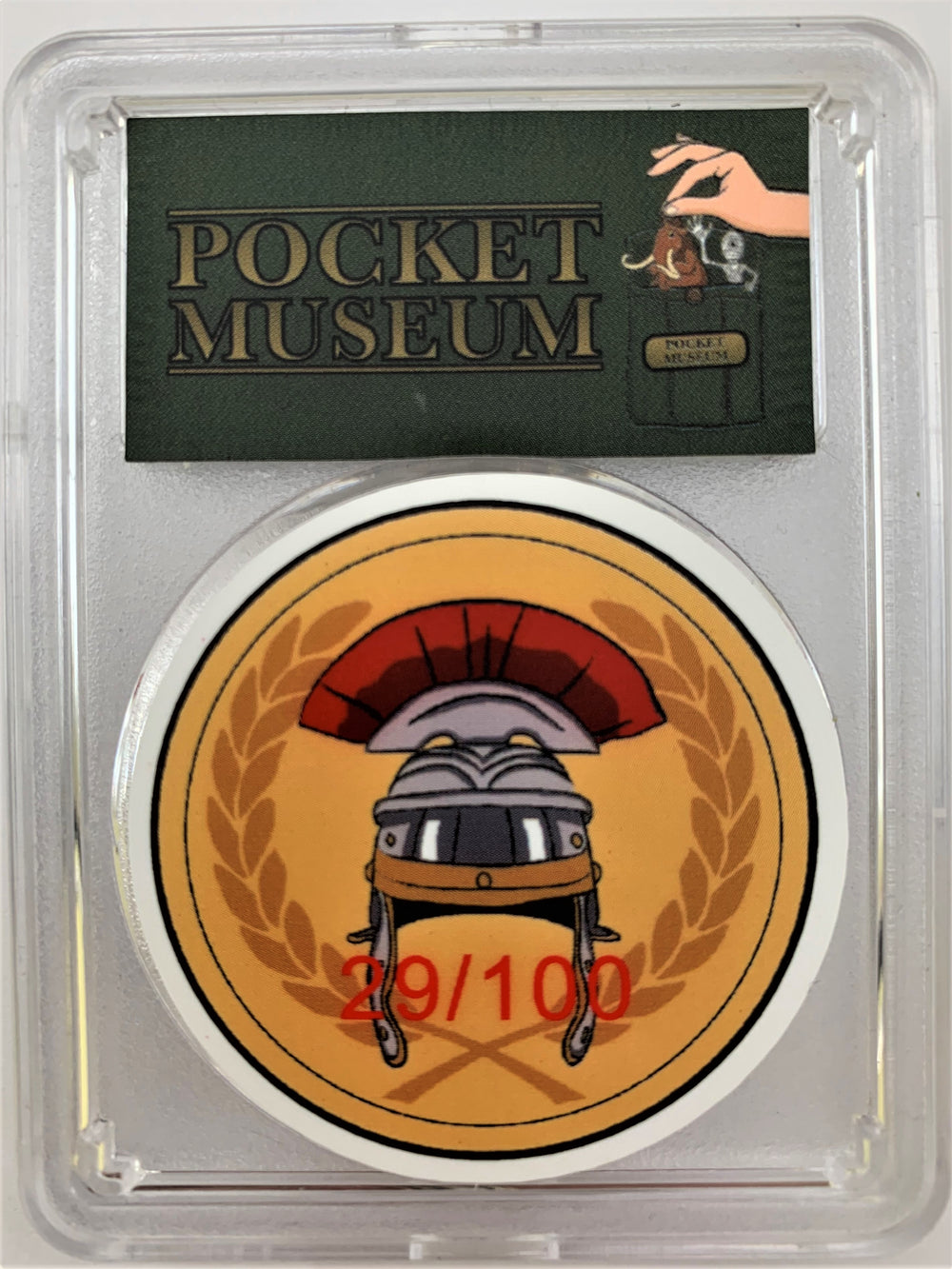 POCKET MUSEUM - Authentic Ancient Uncleaned Roman Coin - GRAINMINT