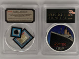 POCKET MUSEUM - Authentic Piece Of Coal From the HMS TITANIC - GRAINMINT