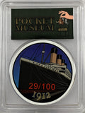 POCKET MUSEUM - Authentic Piece Of Coal From the HMS TITANIC - GRAINMINT