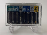 1/2 Grain Micro PM Set Ruthenium Rhodium Palladium Osmium Iridium Platinum Gold - Tantalum Backed - GRAINMINT